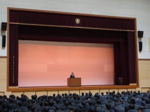 令和元年度３学期始業式
