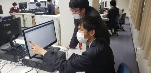HTMLとJavaScriptを使って現在日時表示プログラムを作成（ITビジネス科プログラミング）