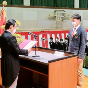 令和３年度・卒業証書授与式 !!