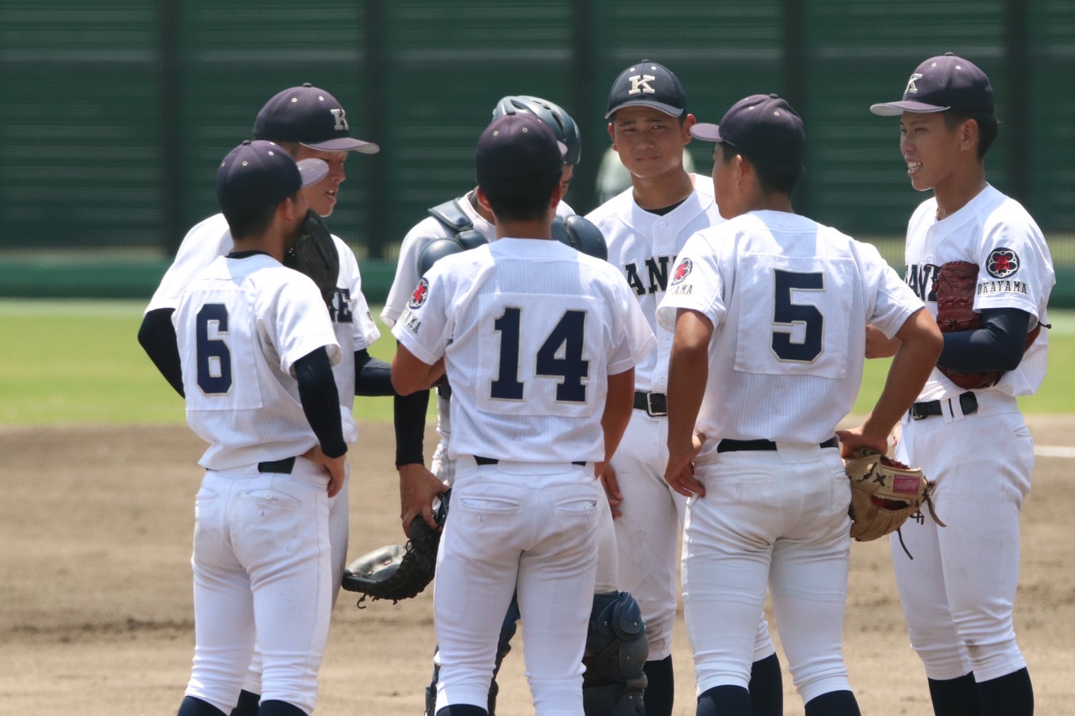 関西高校 軟式野球部練習試合用ユニフォーム