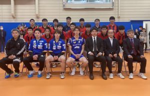 卓球専用練習場完成記念式典＆岡山リベッツ デモンストレーションマッチ