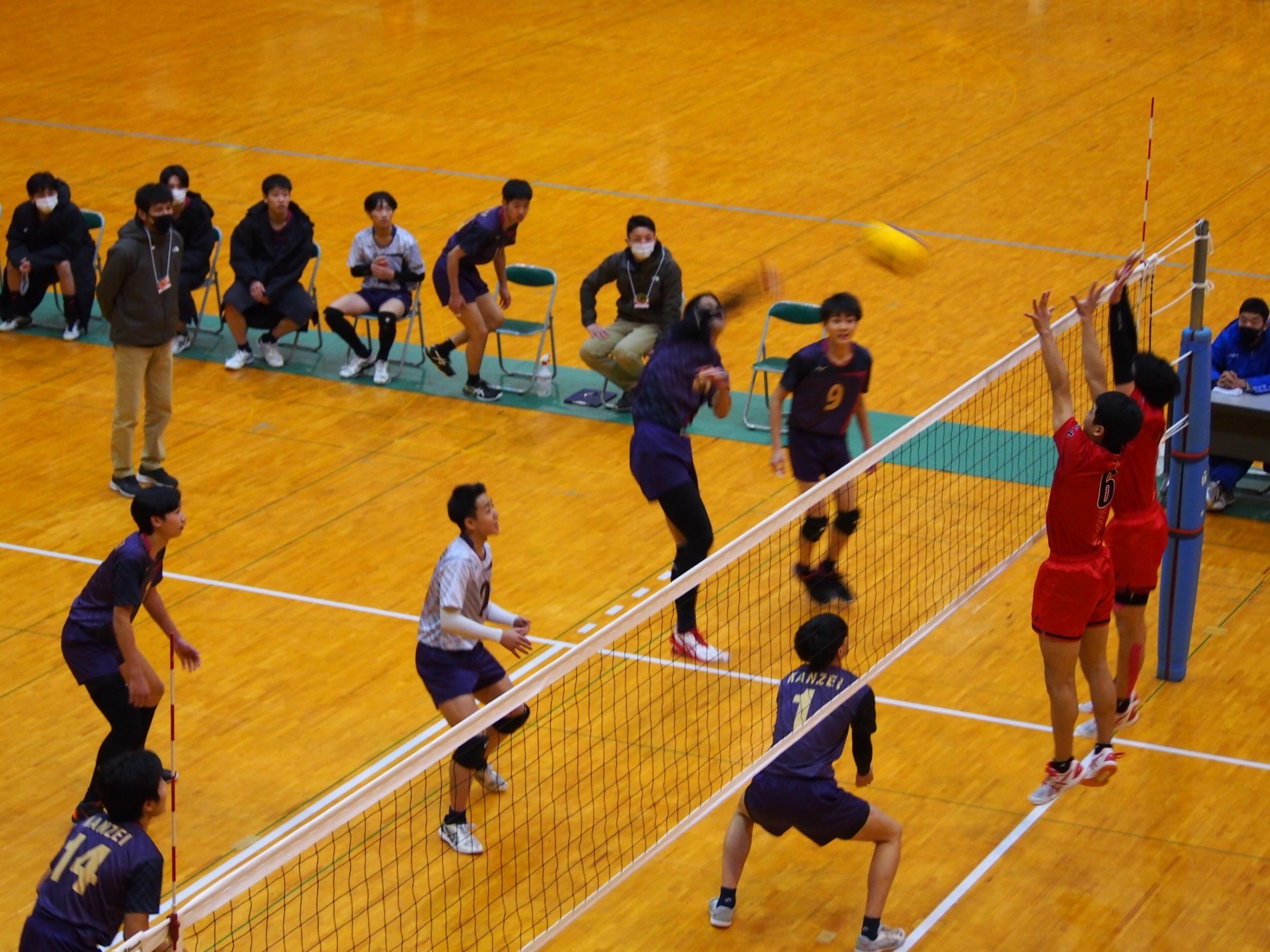 令和４年度岡山県高等学校男女バレーボール新人大会
