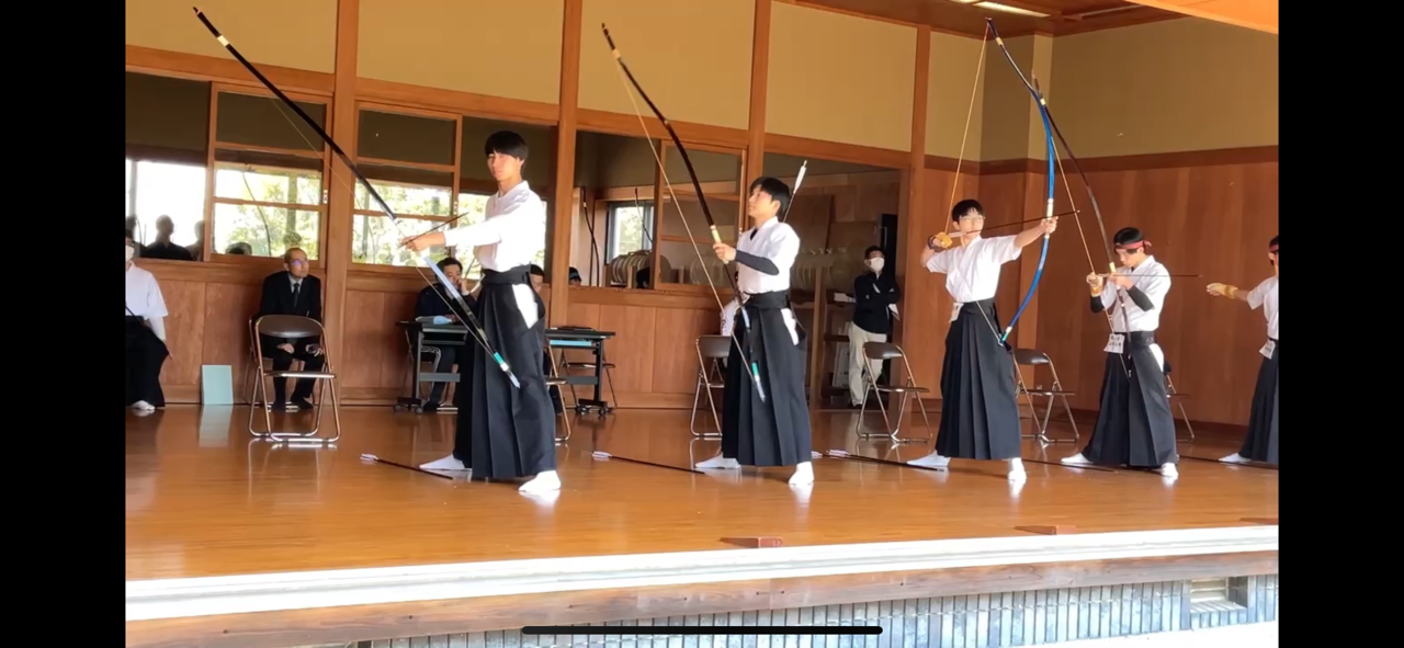第89回岡山県高校弓道大会（遠的の部）