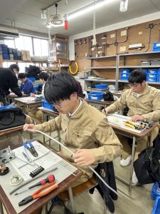 第二種電気工事士 実技試験に向けて補習授業