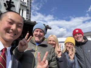 英語でインタビュー in美観地区