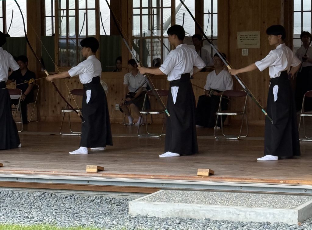 第１２回岡山県高等学校夏季弓道大会　兼　第74回岡山県知事杯弓道大会　個人優勝